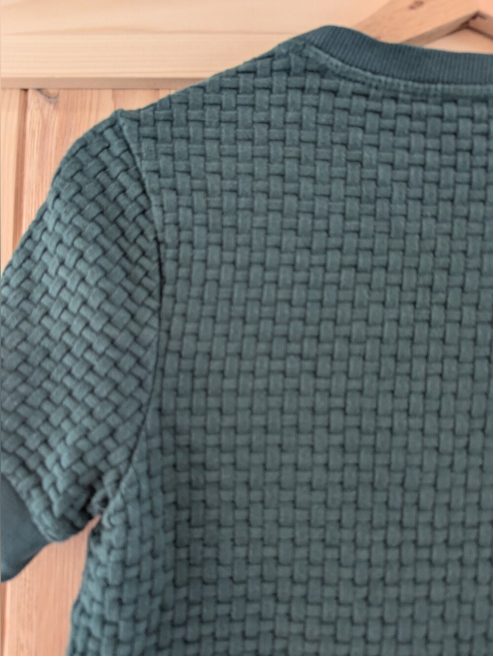 Banana Republic Textured Embellished Short Sleeve Sweater 100% Cotton - Picture 6 of 9